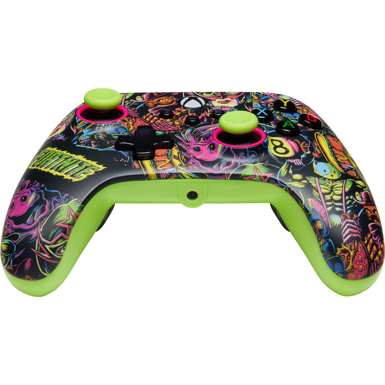 Powera Advantage Controller mit Kabel für die Xbox Series x|s – Fortnite: Glow (neongrün, Xbox Series x|s, Xbox One, PC)