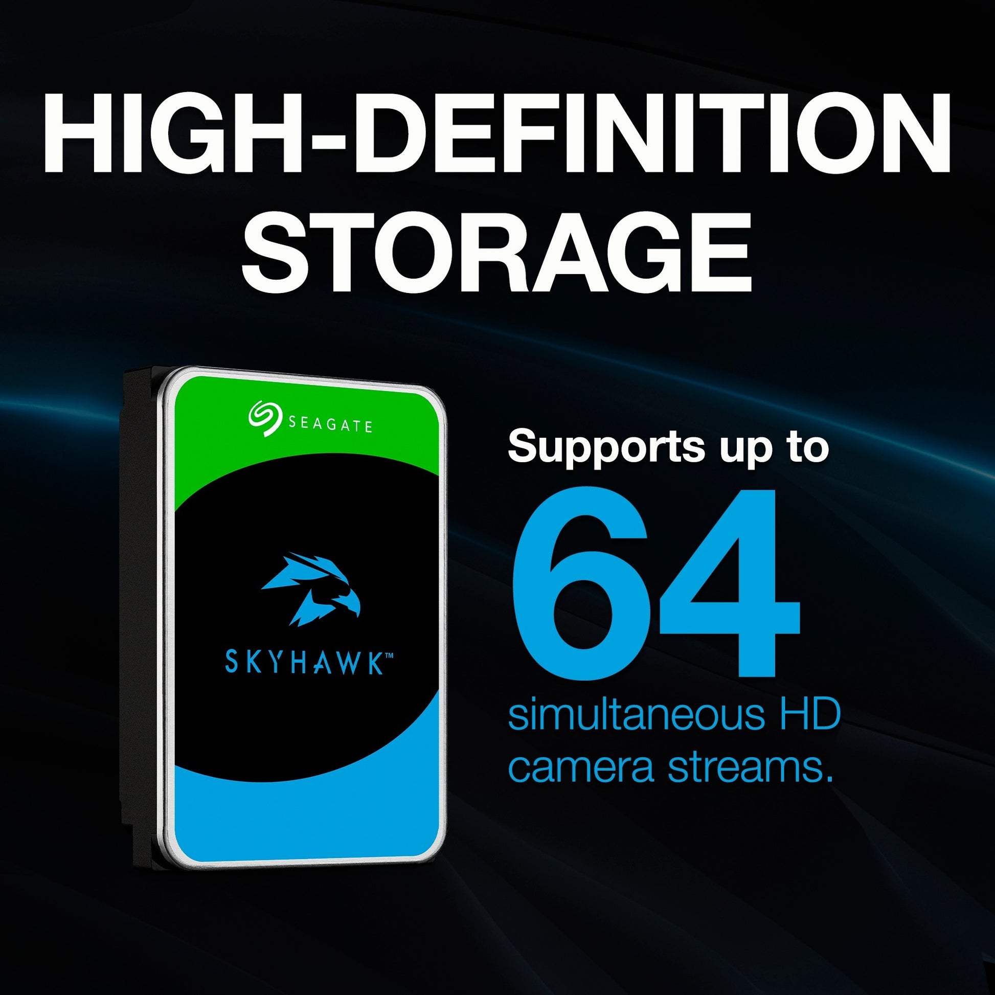 Seagate Skyhawk 1 TB Festplatte (SATA 6 GB)