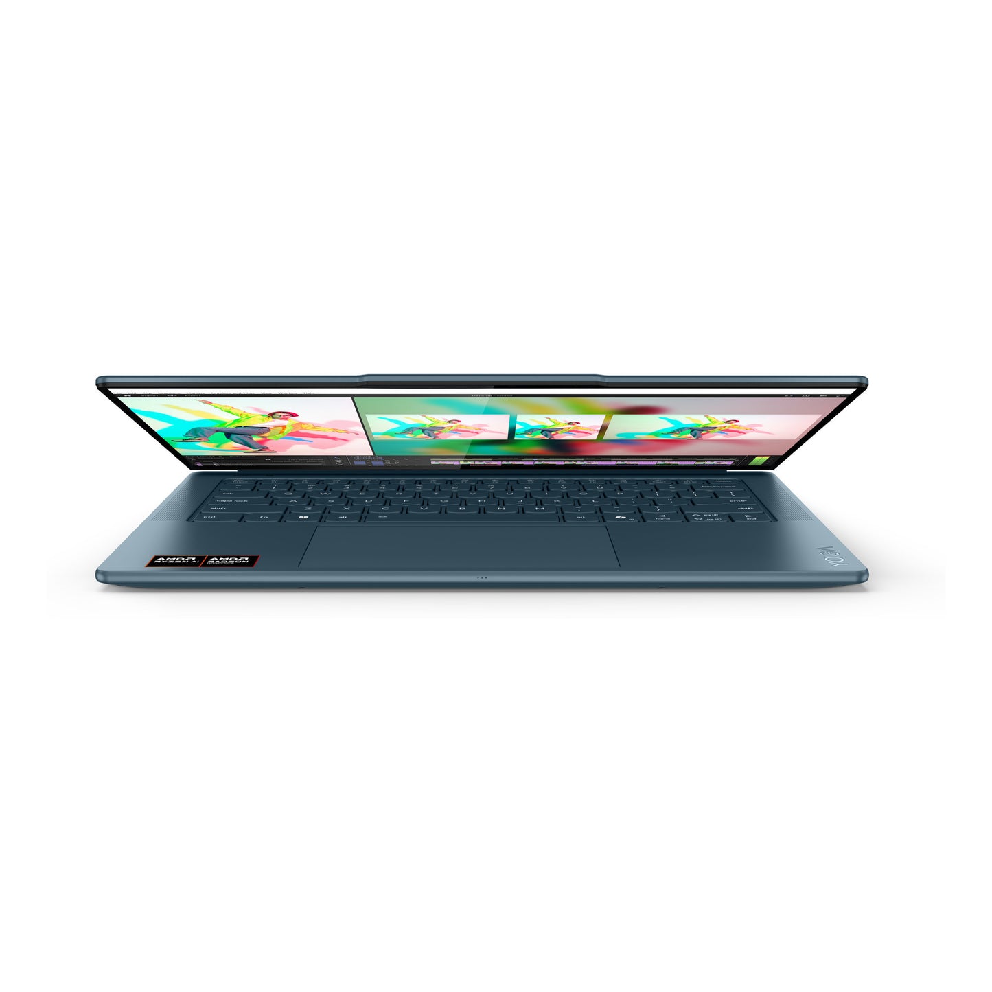 Lenovo Yoga Pro 7 14asp10 (83lx001mmh) 14,5 Copilot+ Laptop (blaugrün | Ryzen AI 9 365 | Radeon 880m Grafik | 32 GB | 1 TB SSD)