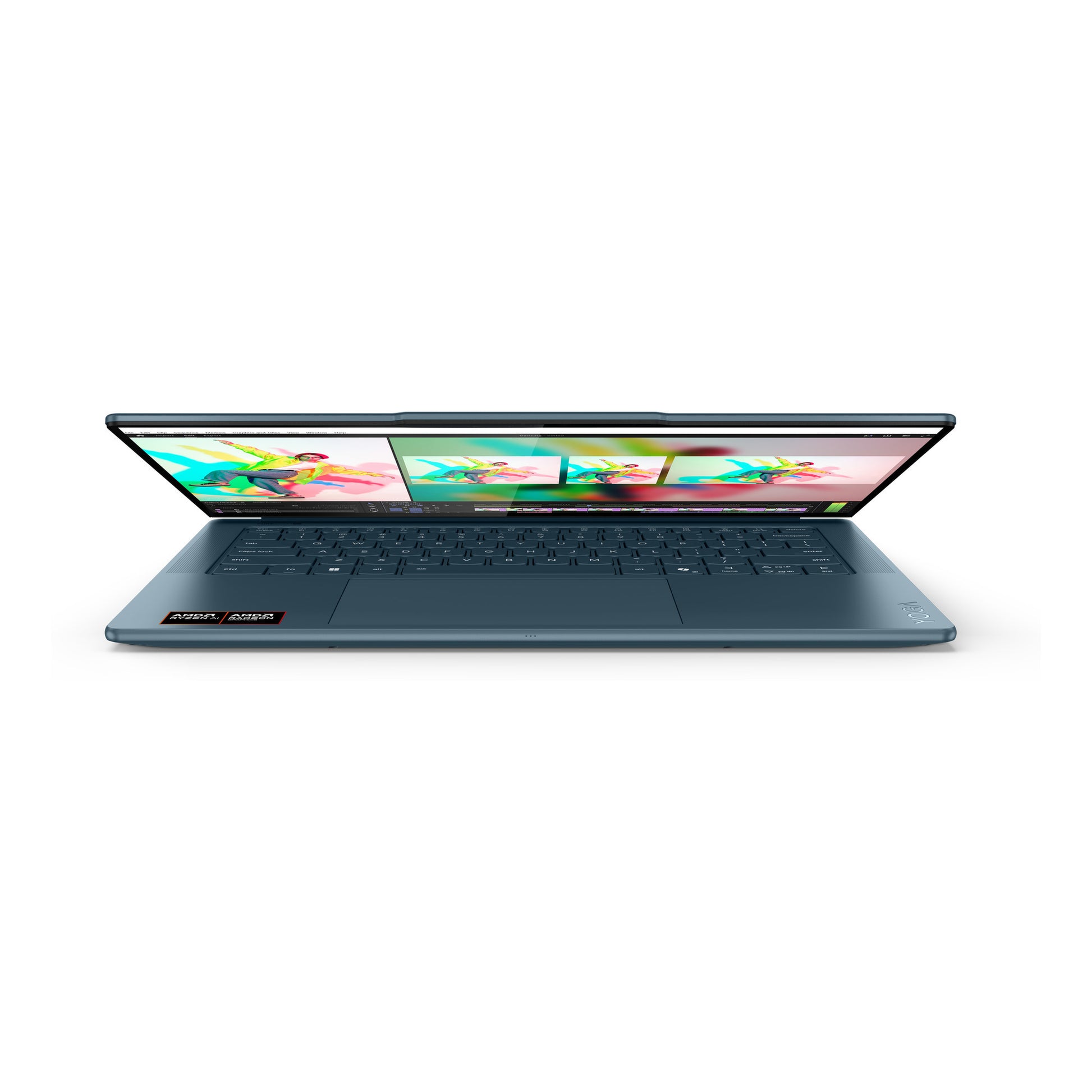 Lenovo Yoga Pro 7 14asp10 (83lx001mmh) 14,5 Copilot+ Laptop (blaugrün | Ryzen AI 9 365 | Radeon 880m Grafik | 32 GB | 1 TB SSD)