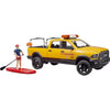 Bruder Dodge Ram 2500 Rettungsbrigadeauto mit Rettungsschwimmer