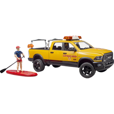 Bruder Dodge Ram 2500 Rettungsbrigadeauto mit Rettungsschwimmer