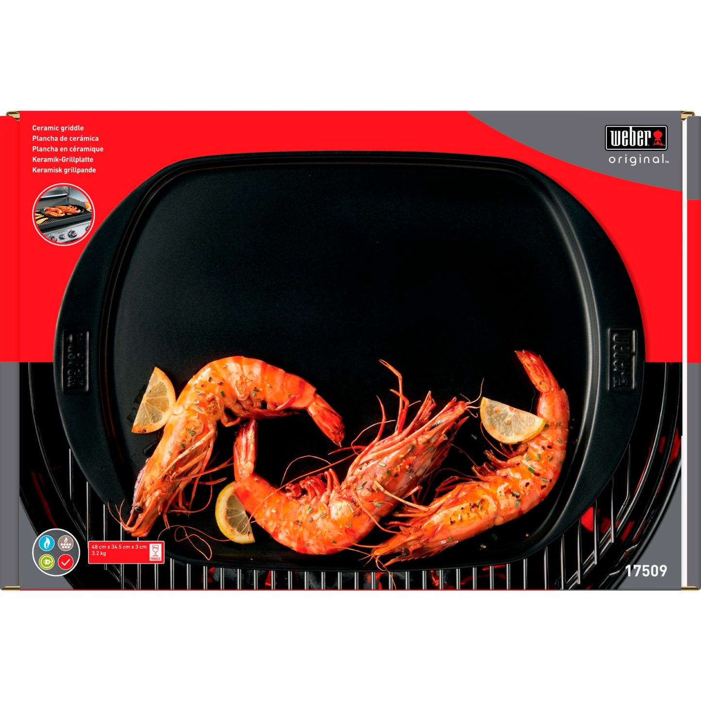 Weber Backschale