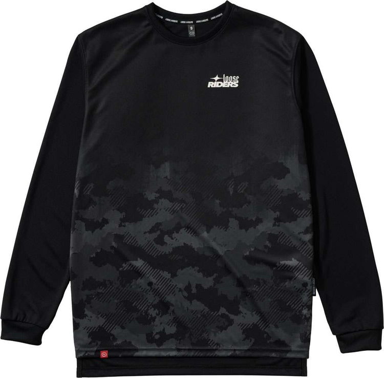 Loose Riders Essentials Dipped Stealth – MTB-Langarmtrikot
