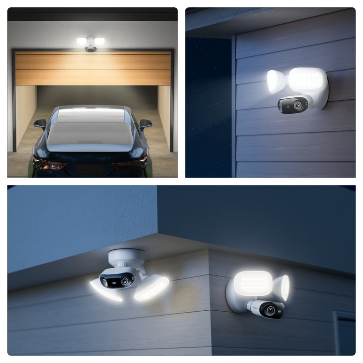 Reolink F751W Elite Flutlicht-WLAN-Überwachungskamera (Weiß, UHD 4K, WLAN)