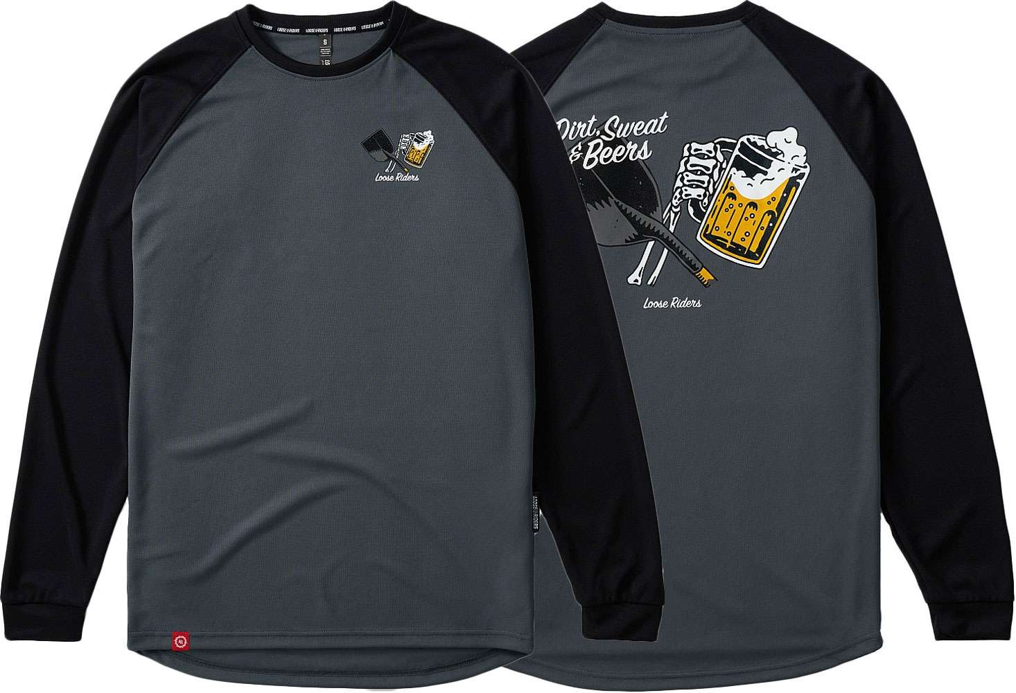 Loose Riders Dirt Sweat Beers – MTB-Langarmtrikot