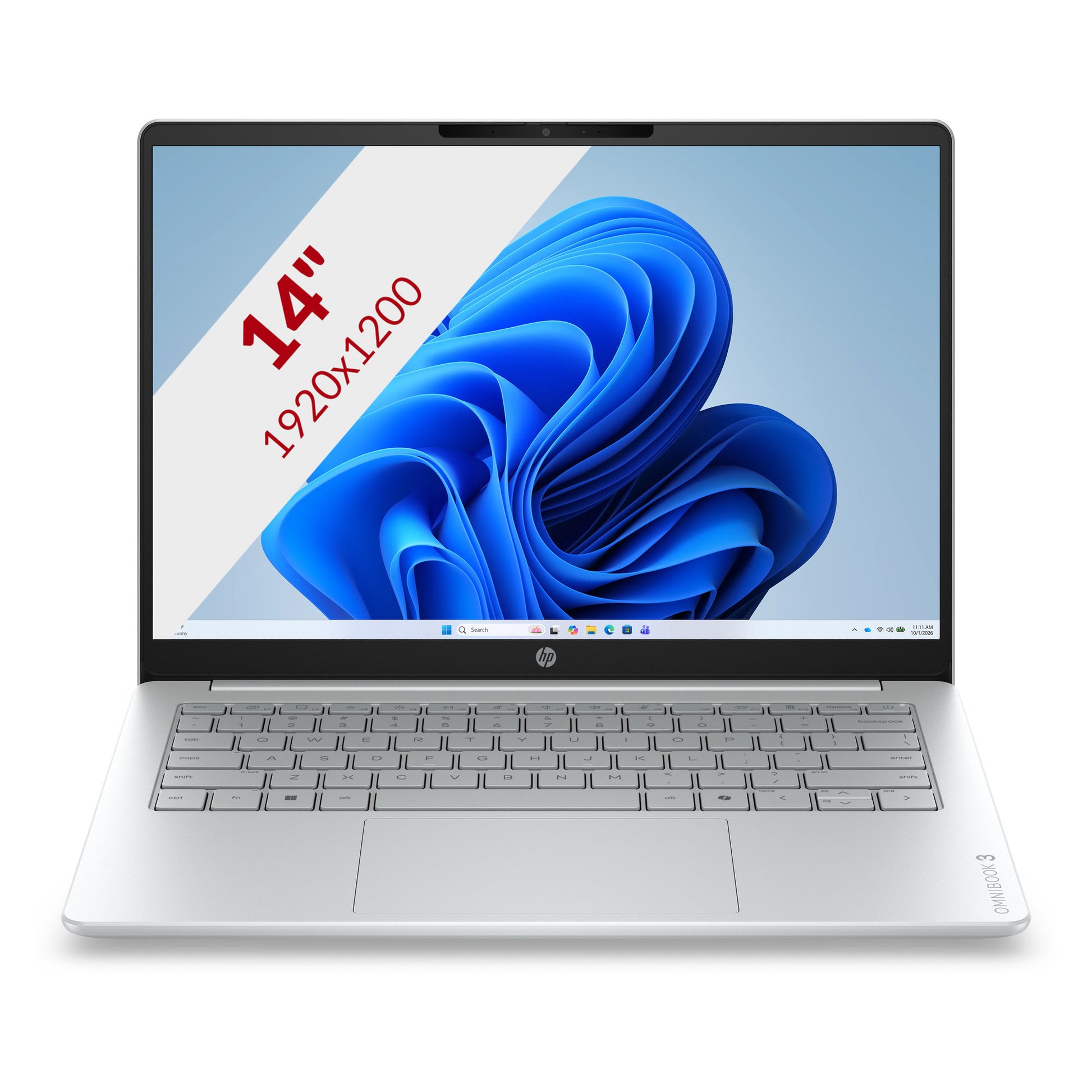 HP Omnibook 3 14-hy0058ndx (e10k7ea) 14 Laptop (grau | Ryzen 5 7520u | Radeon 610m | 8 GB | 512 GB SSD)