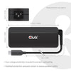 Club 3D USB-C Laptop-Ladegerät 140 W, 1 Meter (schwarz)