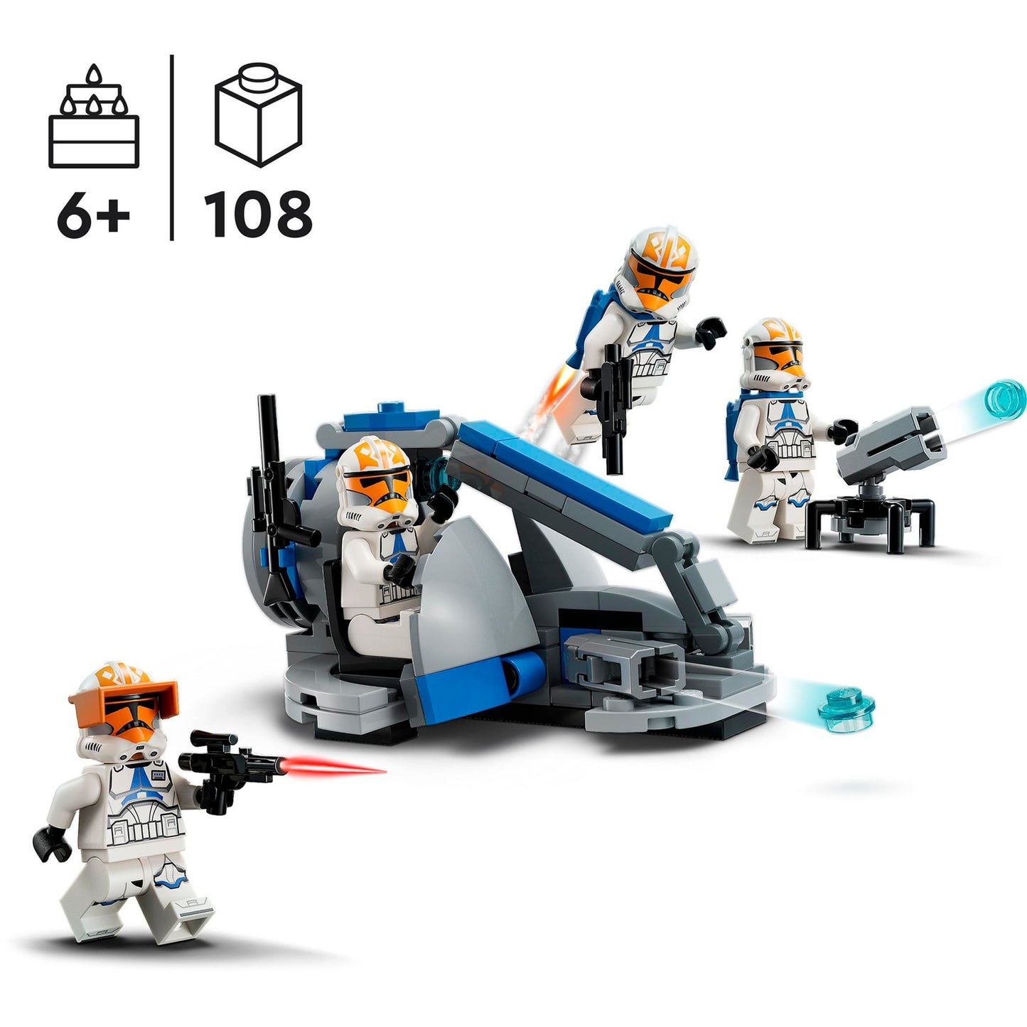 LEGO LEGO Star Wars 75359 332. Ahsokas Clone Trooper Battle Pack