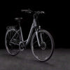 Cube Touring Pro Easy-Entry-Platte in Grau und Metall