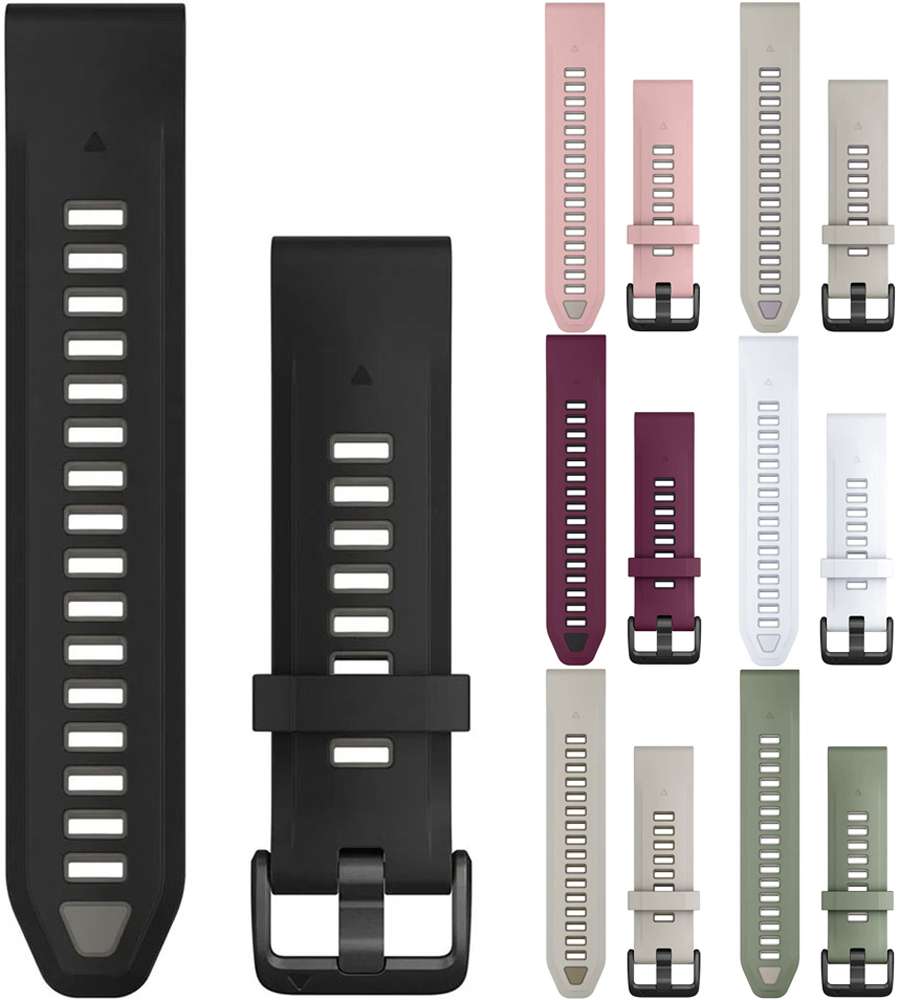 Garmin fenix 8s 7s 6s Quickfit™ Silikonarmband 20 mm