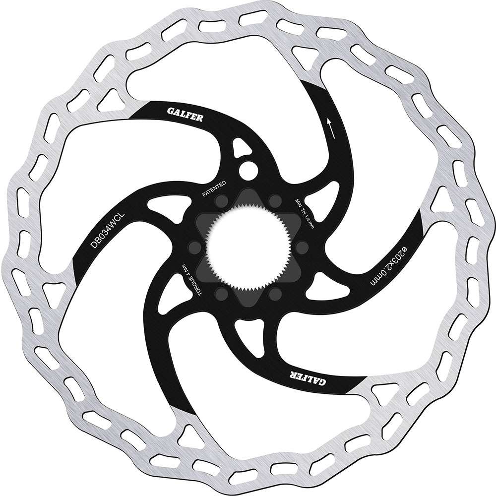 Galfer Bike Wave® feste Centerlock-Bremsscheibe für E-Bike