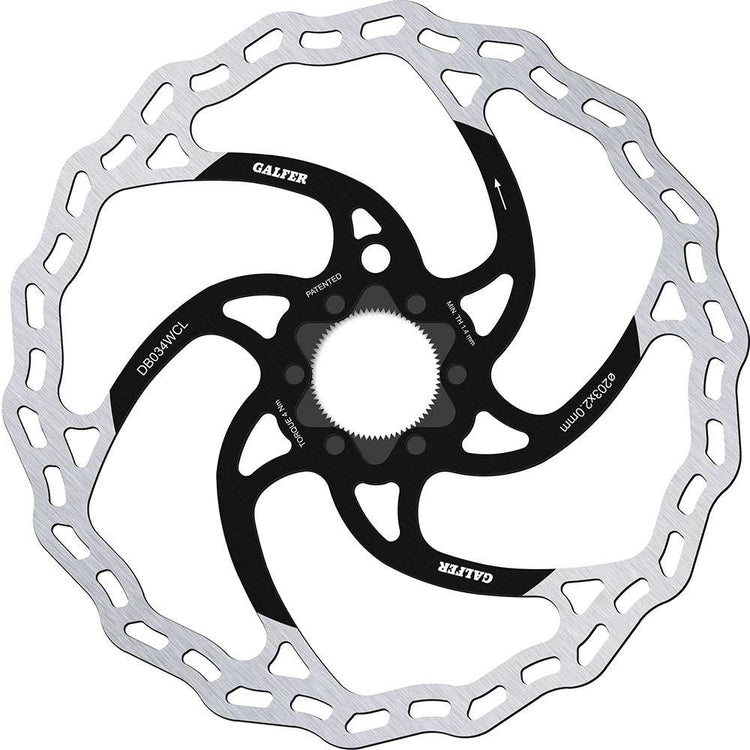 Galfer Bike Wave® feste Centerlock-Bremsscheibe für E-Bike