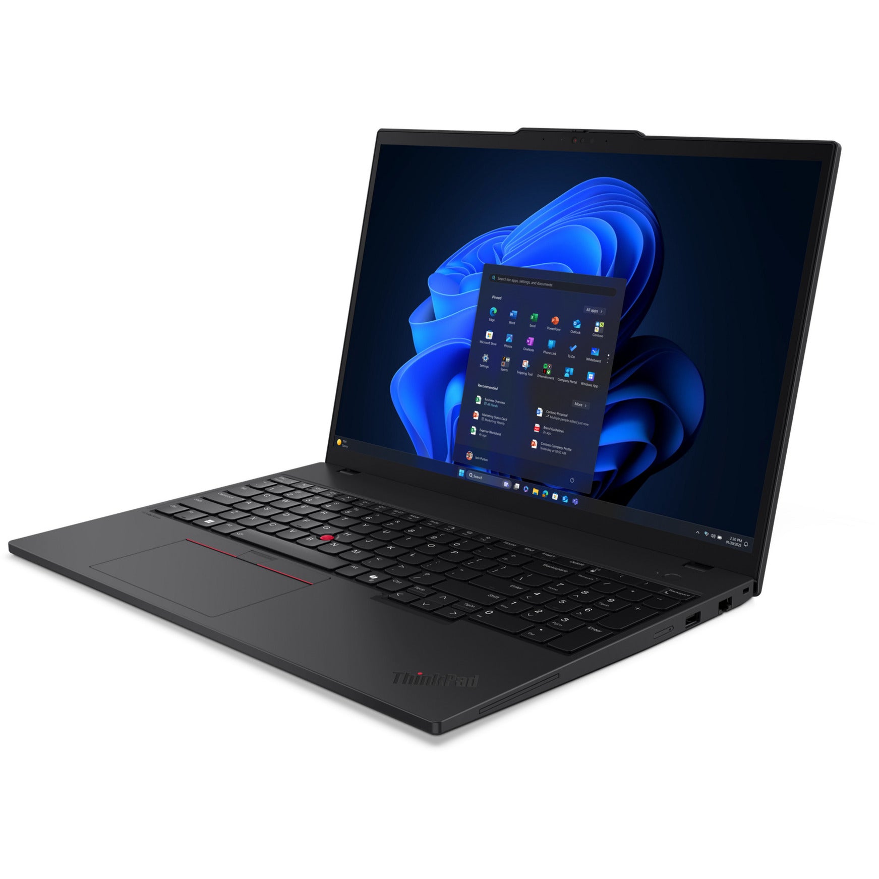 Lenovo Thinkpad T16 Gen 4 (21qe005bmh) 16 Laptop (schwarz | Core Ultra 5 225u | Intel-Grafik | 16 GB | 512 GB SSD)