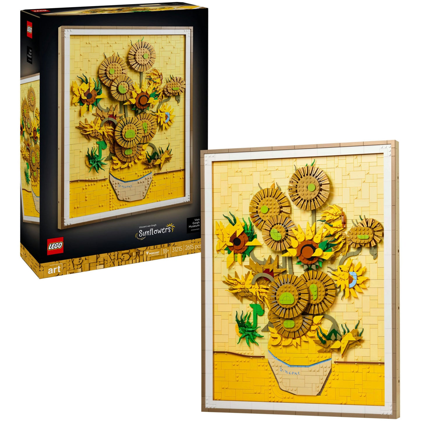 LEGO 31215 Art Vincent van Gogh - Sonnenblumen