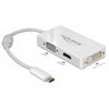 Delock USB-C> VGA HDMI DVI