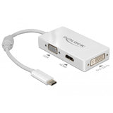 Delock USB-C> VGA HDMI DVI - afbeelding 1