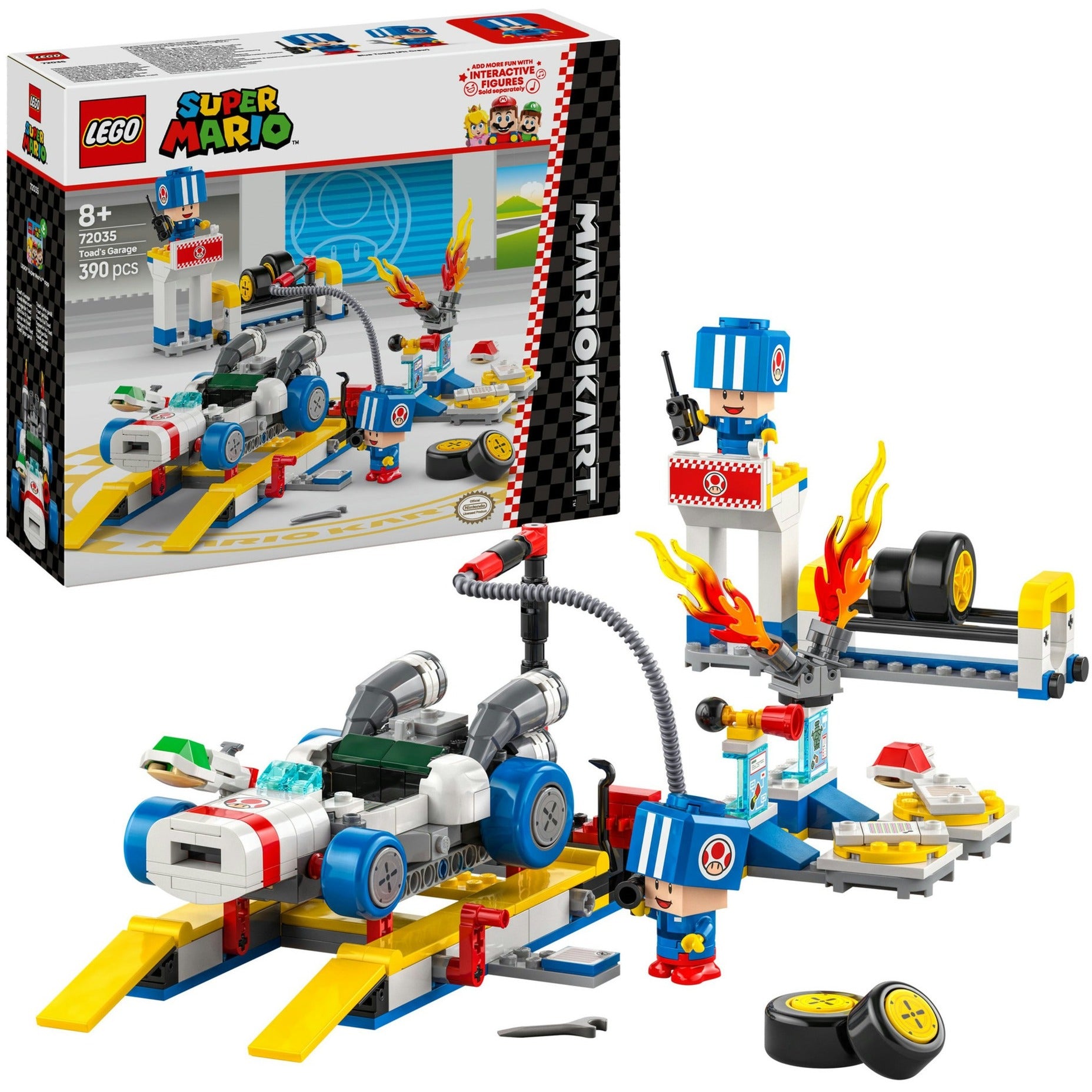 LEGO LEGO Super Mario 72035 Mario Kart Toads Garage