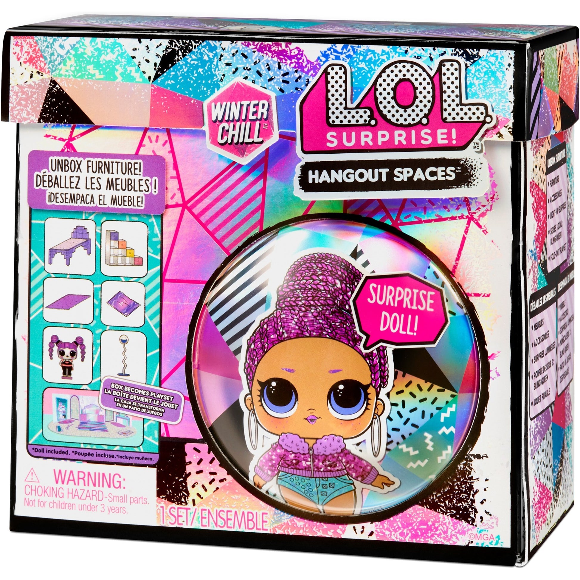 MGA Entertainment Überraschung! Winter Chill Hangout Spaces Sty