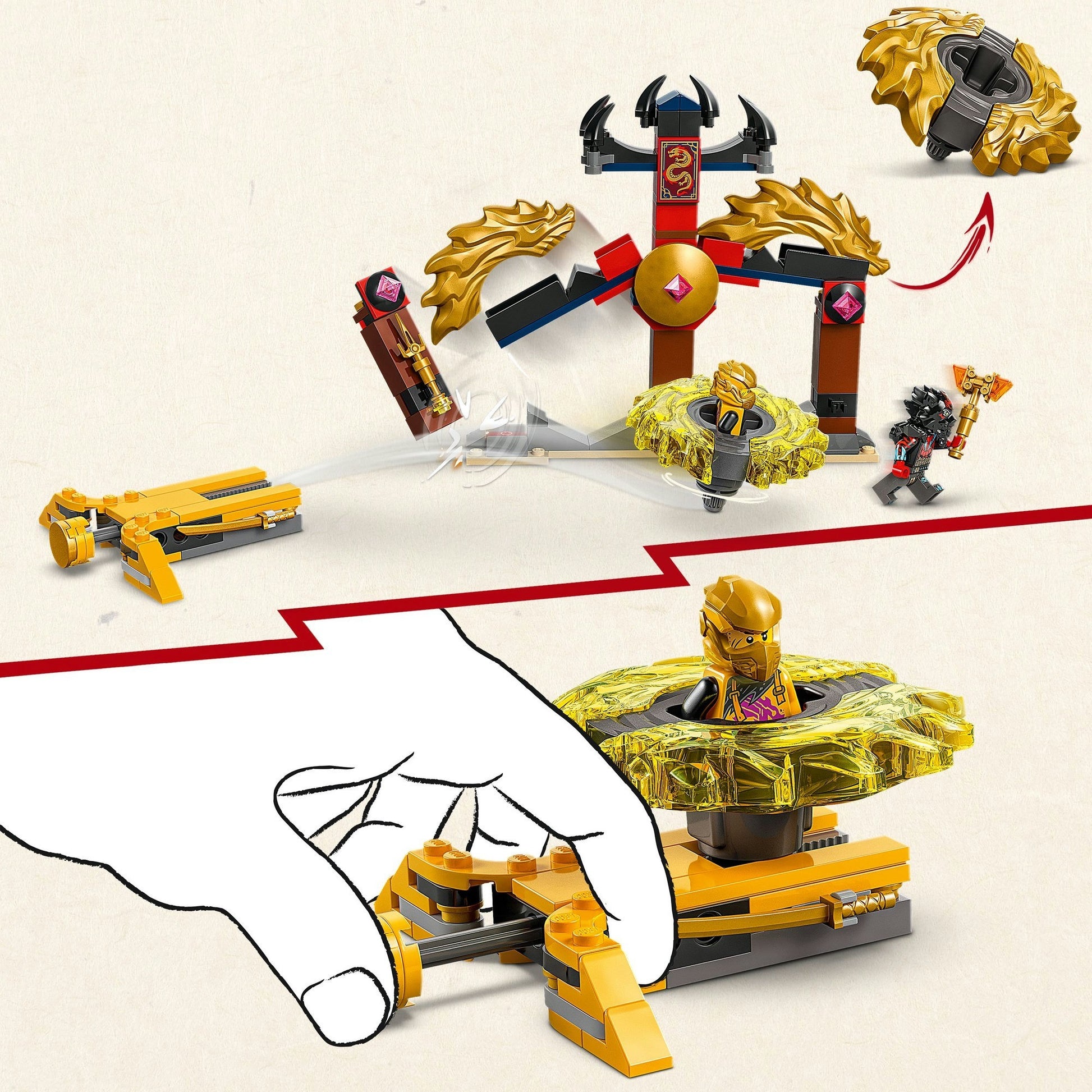 LEGO LEGO NINJAGO 71826 Spinjitzu Draking -Paket