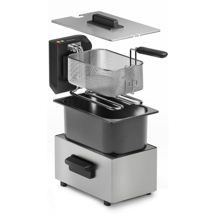 Tristar fr-9334 friteuse friteuse (silber, 3 liter)