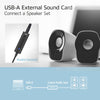 ACT-Konnektivität USB-A External Sound Card