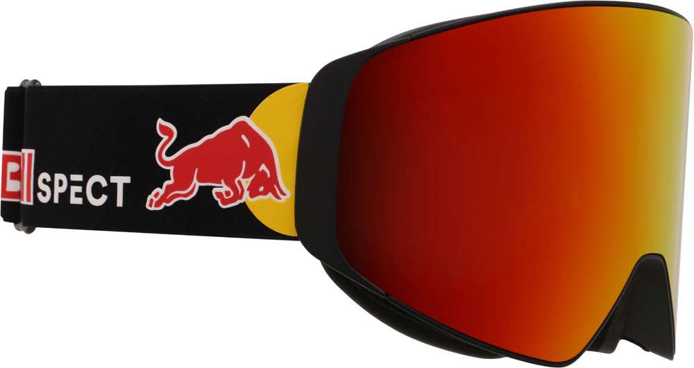 Red Bull Spec Eyewear Jamm-08Re2 Orange mit rotem Spiegel – Skibrille