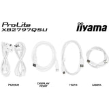 Iiyama Prolite xb2797qsu-w1 27 Monitor (weiß (matt), HDMI, Display Port, USB, Audio) - afbeelding 24