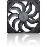 Noctua nf-a14x25 g2 pwm sx2-pp chromax.black Gehäuselüfter (schwarz, 2 Stück, 140 x 140 x 25 mm) - afbeelding 3