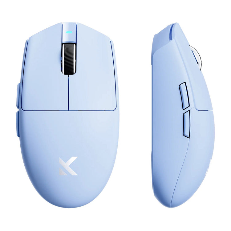 Mchose g3 v2 kabellose Gaming-Maus (blau, bis zu 12.000 dpi, 2,4 GHz USB-C Bluetooth)