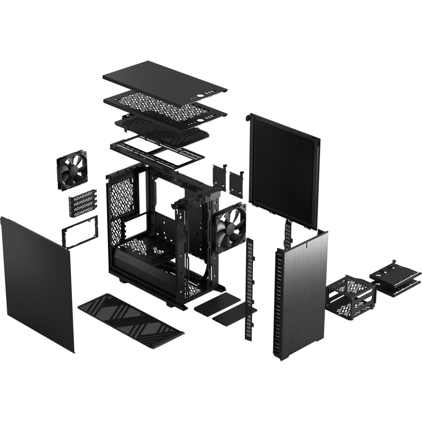 Fraktales Design definieren 7 Mini Black Solid