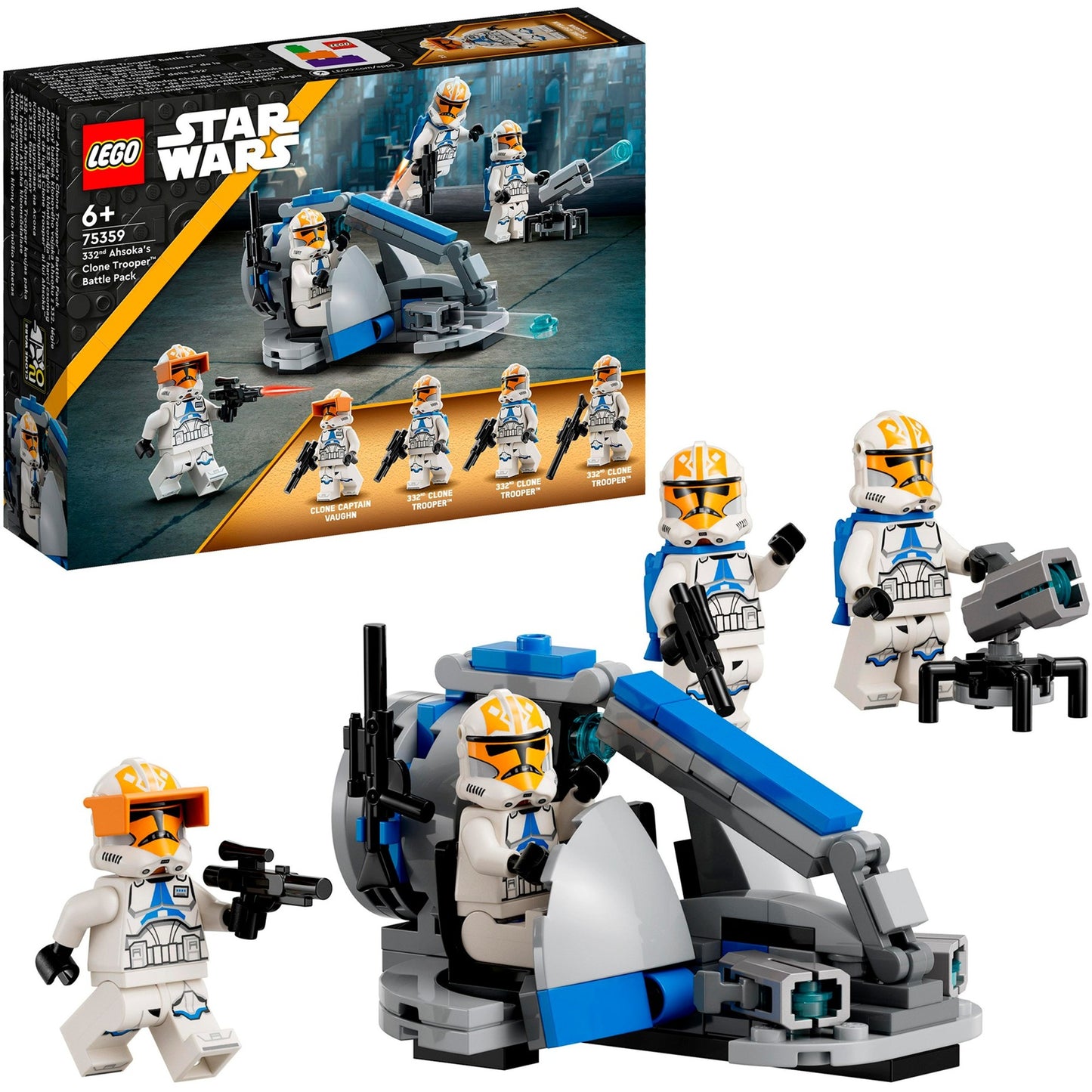 LEGO LEGO Star Wars 75359 332. Ahsokas Clone Trooper Battle Pack