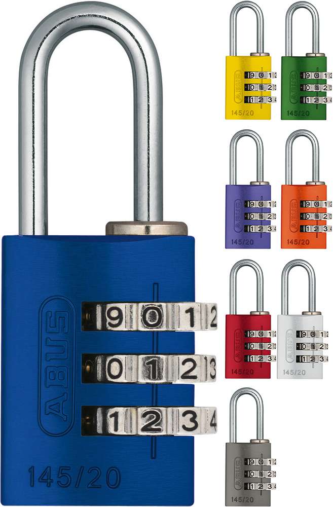 Abus 145 20 Lock Tag Zahlenschloss