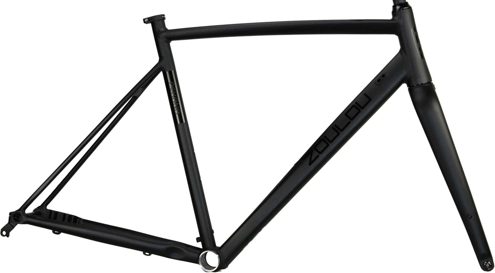 Zoulou Pekana Gravel Rahmenset inkl. Vollcarbongabel