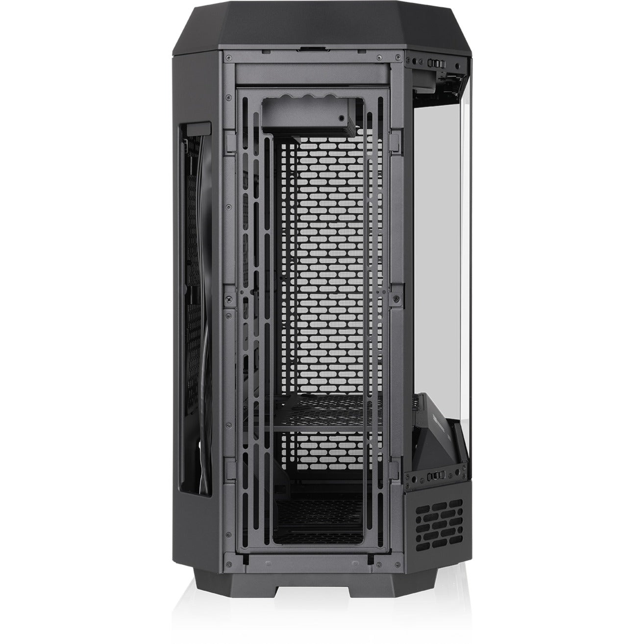Thermaltake The Tower 600 Midi-Tower-Gehäuse (schwarz | 4x USB-A | 1x USB-C | gehärtetes Glas)