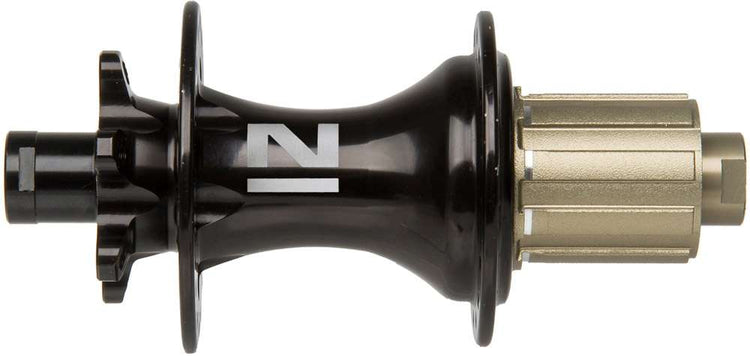 Novatec d462SB nach Hub 12mm 8-11 Kassette 32 Loch 148 mm schwarz