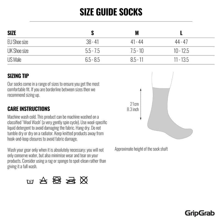 Gripgrab Alpine Merino High Cut – Socken