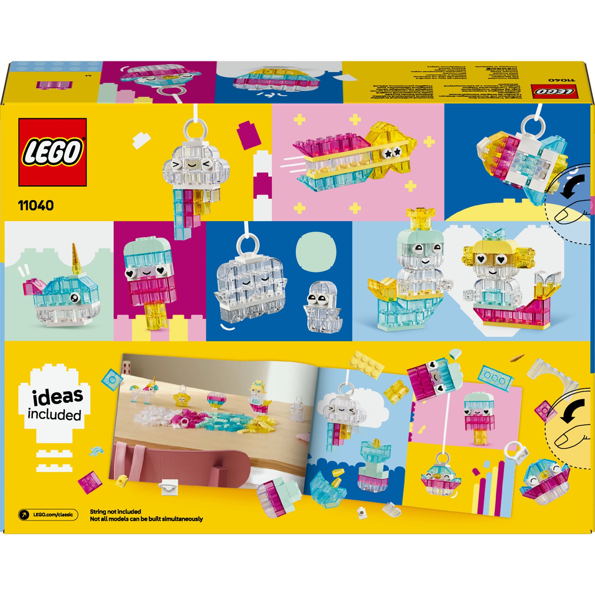 LEGO 11040 Klassische magische transparente Box