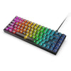 Lenovo Legion K510 Mini Pro RGB mechanische Gaming-Tastatur (schwarz, US-Layout (QWERTZ), 75 %, brauner Schalter, Hot-Swap, USB)