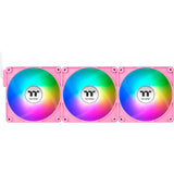 Thermaltake CT120 EX ArGB Sync PC-Lüfter Pink (3-Lüfter-Pack) Gehäuselüfter (Rosa, 3 Stück, 120 x 120 x 25 mm, PWM) - afbeelding 1