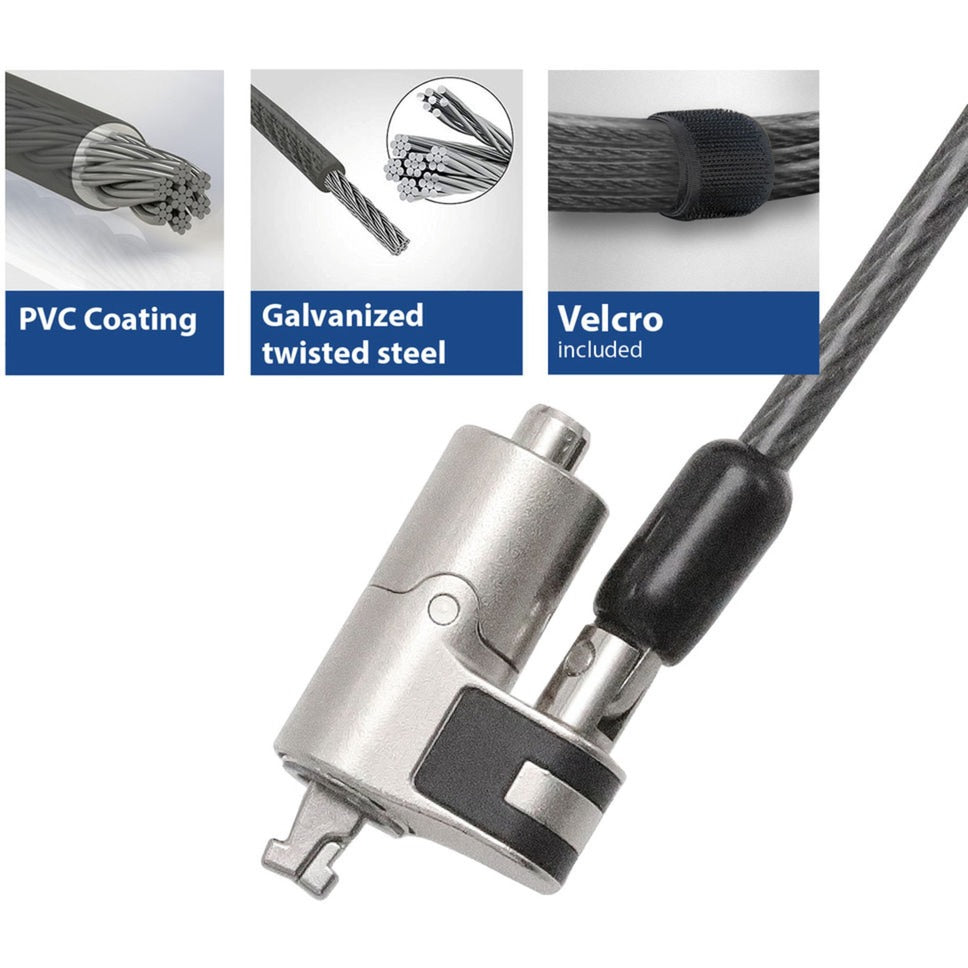 Act Connectivity Nano Laptop Lock mit Schlüssel
