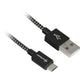 Sharkoon USB 2.0-Kabel, USB-A> Micro-USB B B