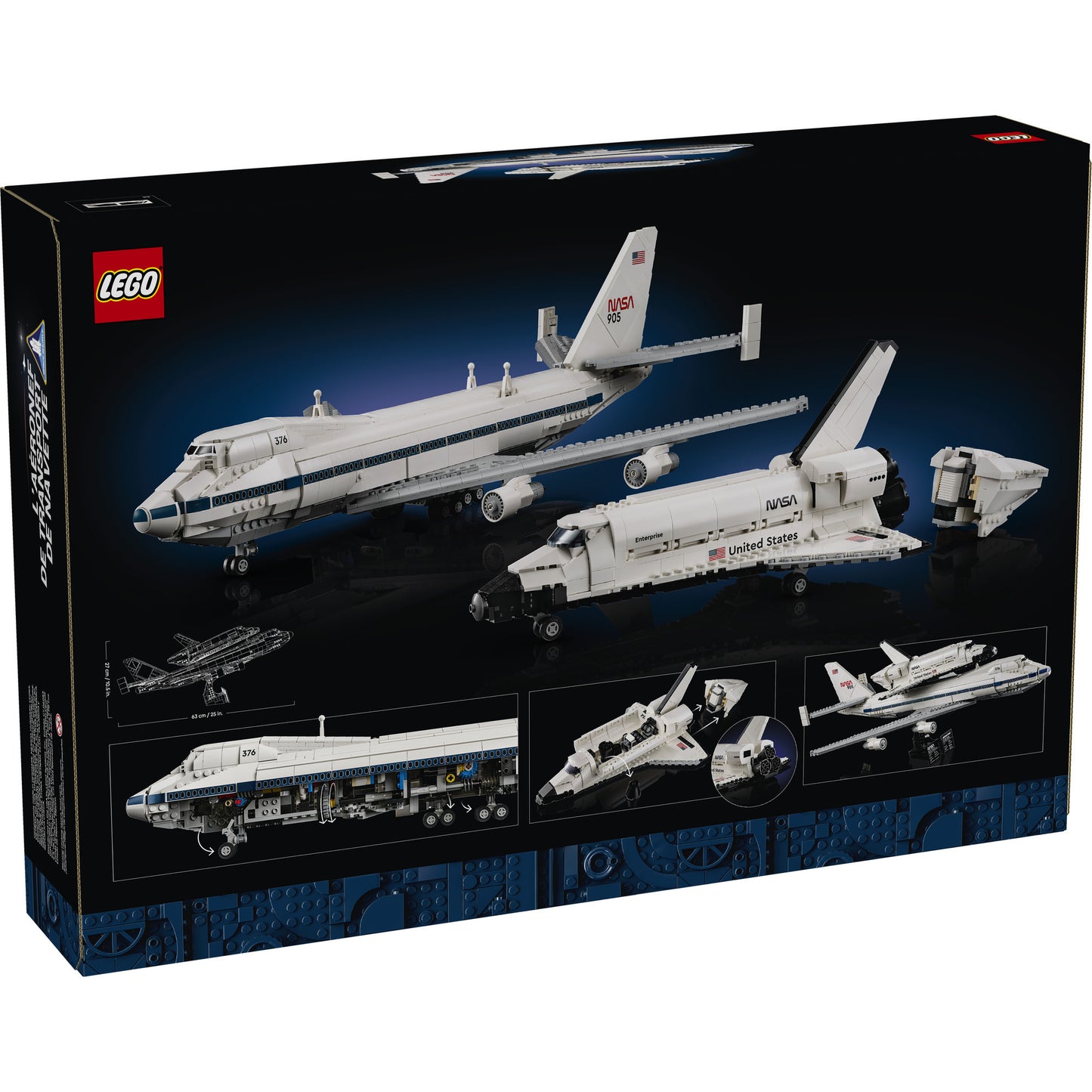 Lego Icons – Bauspielzeug für Shuttle-Flugzeuge (10360)
