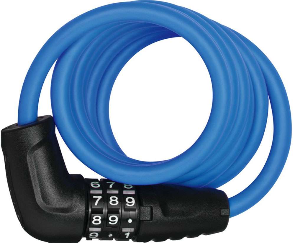 ABUS Spiral Cable Lock 150 cm blau - Figurenschloss