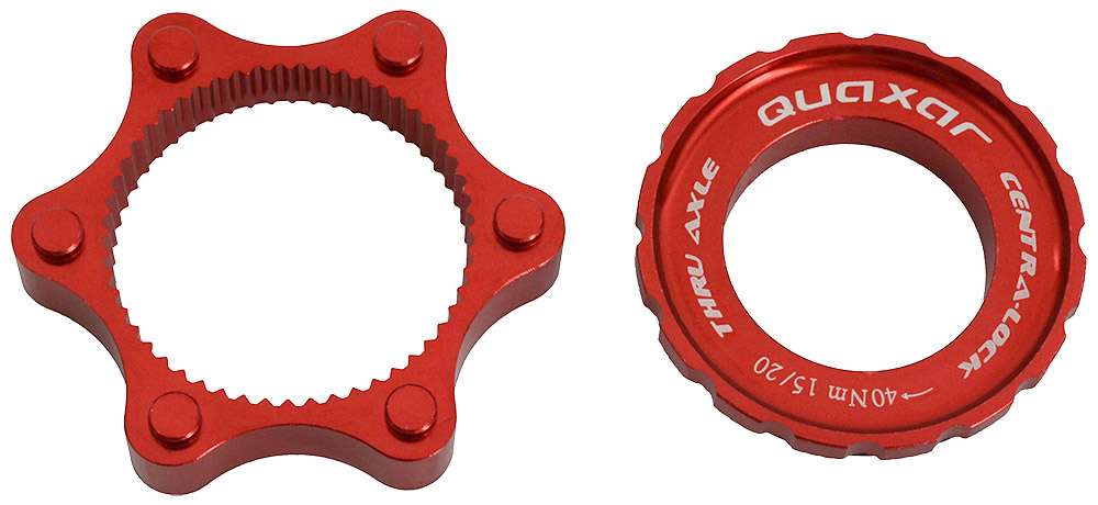 Quaxar CNC-Centerlock-Adapter für 15-20-mm-Achse