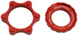 Quaxar CNC-Centerlock-Adapter für 15-20-mm-Achse - afbeelding 2