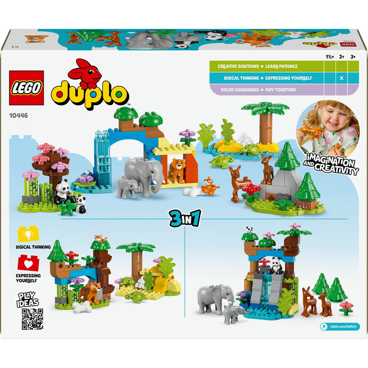 LEGO LEGO DUPLO TOWN 10446 3-in-1-Familien von Wild Dieren
