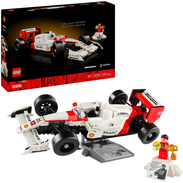 Lego Lego Icons 10330 McLaren MP4 4 und Ayrton Senna