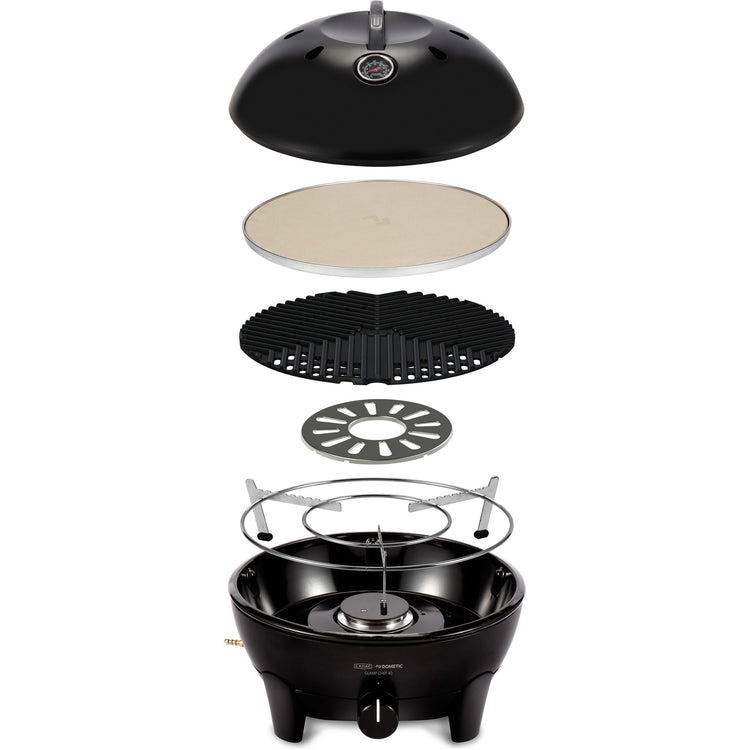 Cadac Glamp Chef 40 Gasgrill (schwarz, ø 40 cm)