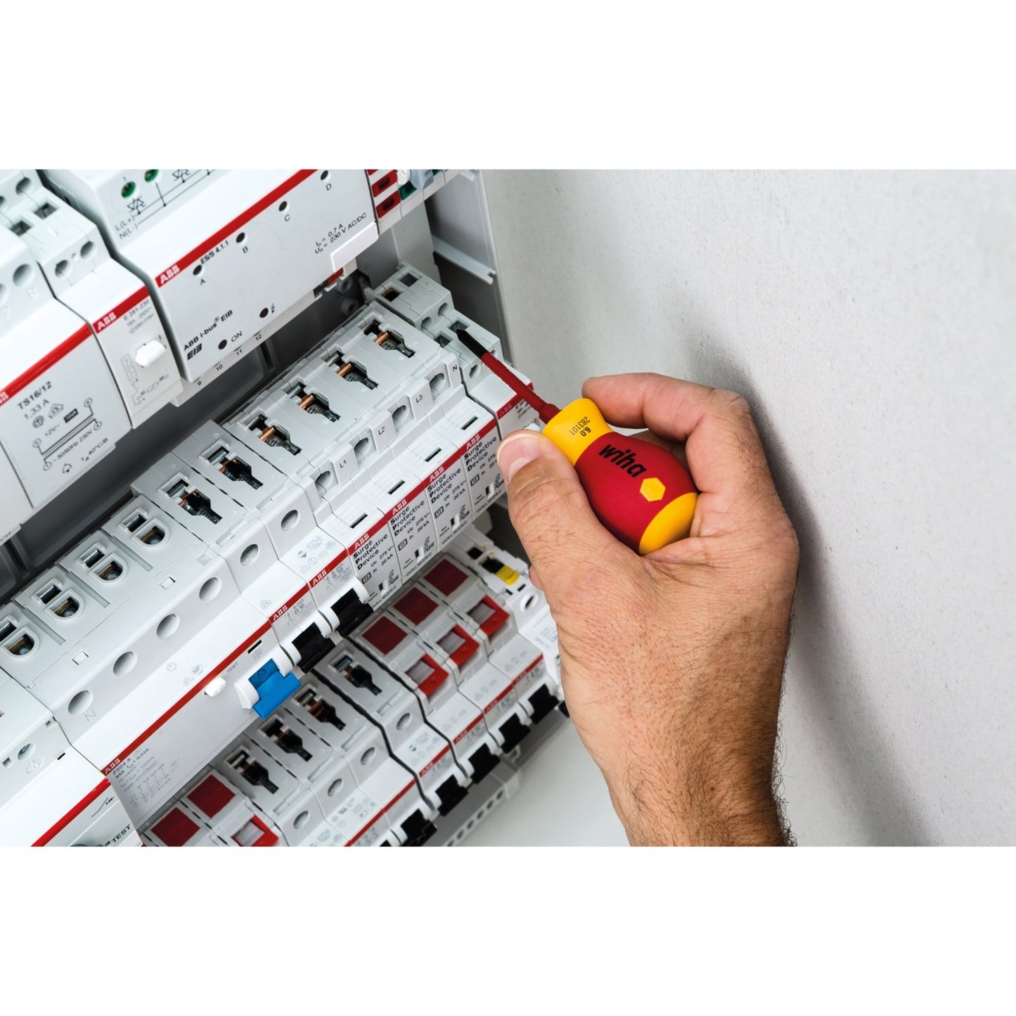 Wiha -Schraubendreher mit Bithouderset Electric Slimvar